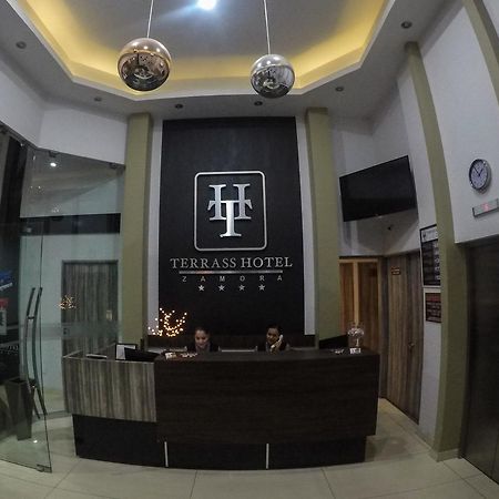 Terrass Hotel Zamora Zamora de Hidalgo Bagian luar foto