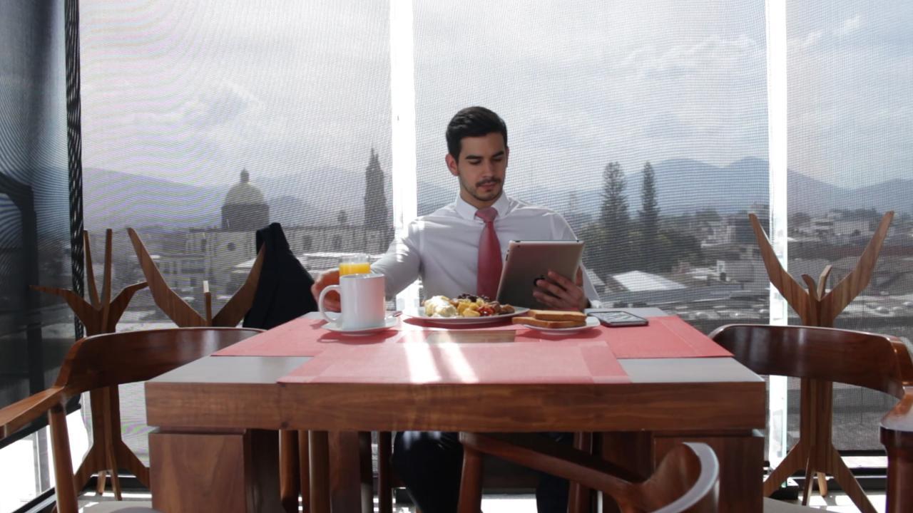 Terrass Hotel Zamora Zamora de Hidalgo Bagian luar foto